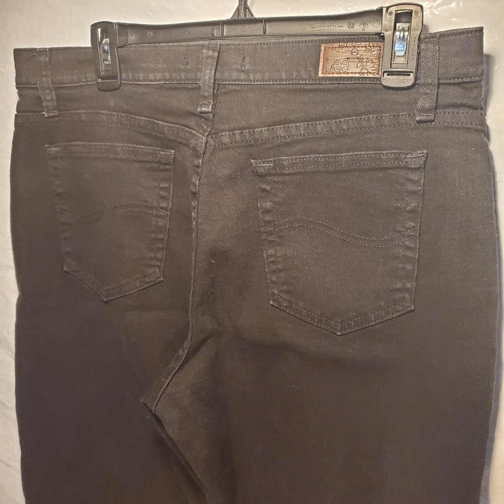 Lee Relaxed Fit Straight Leg Jeans Womens Sz. 14 Petite